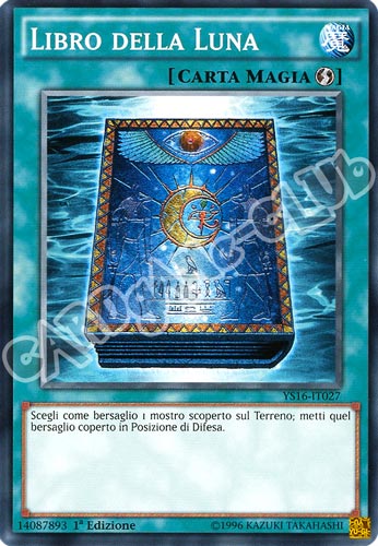 YS16-IT027 Libro della Luna comune 1a Edizione (IT) -NEAR MINT-