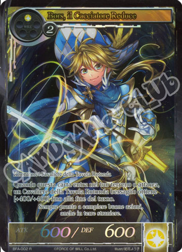 BFA1-IT002 Bors, Avventuriero Reduce rara parallel (IT) -NEAR MINT-