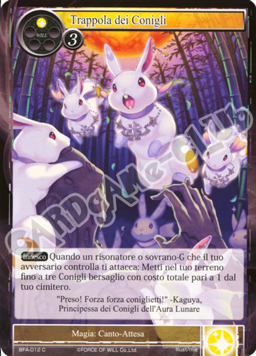 BFA1-IT012 Trappola dei Conigli comune normale (IT) -NEAR MINT-