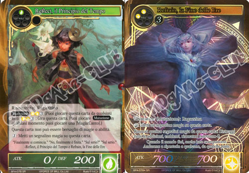BFA1-IT078 Reflect, il Principio del Tempo/Refrain, la Fine delle Ere super rara foil/parallel (IT) -NEAR MINT-