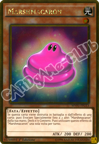MVP1-ITG13 Marshmacaron rara oro 1a Edizione (IT) -NEAR MINT-
