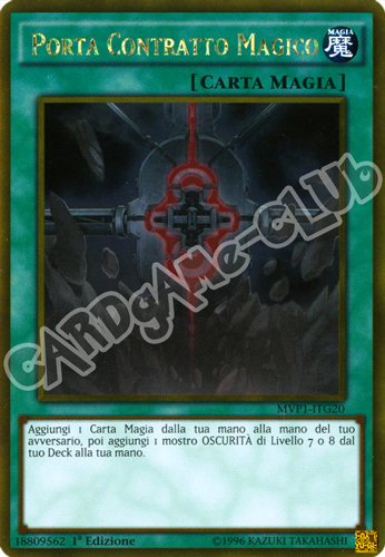 MVP1-ITG20 Porta Contratto Magico rara oro 1a Edizione (IT) -NEAR MINT-