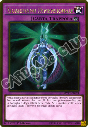 MVP1-ITG24 Guardiano Dimensionale rara oro 1a Edizione (IT) -NEAR MINT-
