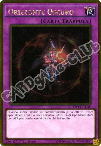 MVP1-ITG26 Orizzonte Oscuro rara oro 1a Edizione (IT) -NEAR MINT-