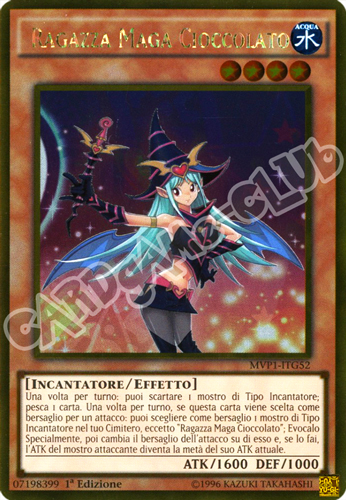 MVP1-ITG52 Ragazza Maga Cioccolato rara oro 1a Edizione (IT) -NEAR MINT-