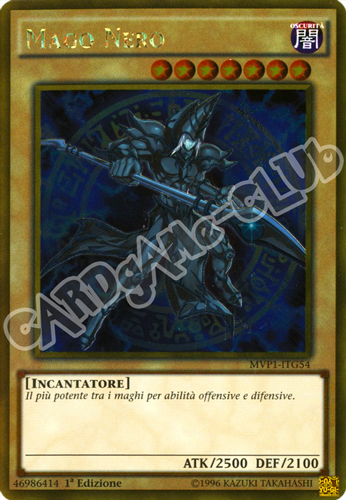 MVP1-ITG54 Mago Nero rara oro 1a Edizione (IT) -NEAR MINT-