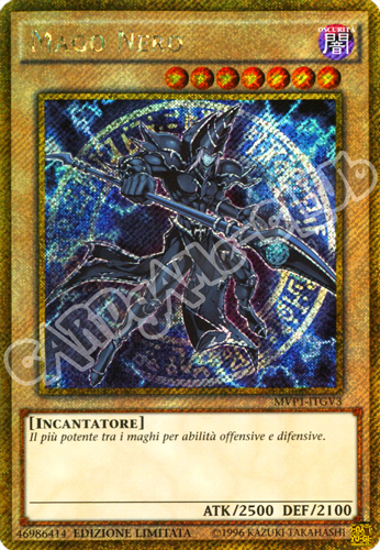 MVP1-ITGV3 Mago Nero rara oro segreta Edizione Limitata (IT) -NEAR MINT-