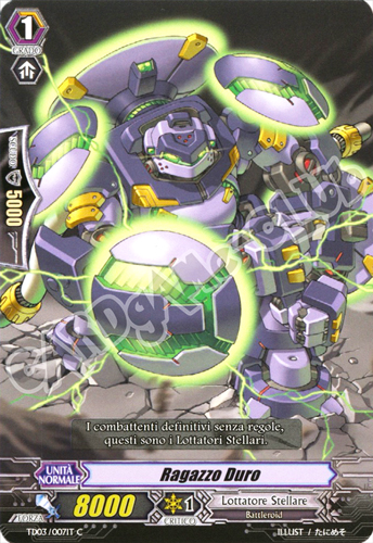 TD03-IT007 Ragazzo Duro comune normale (IT) -NEAR MINT-