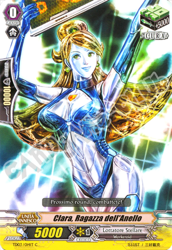 TD03-IT014 Clara, Ragazza dell'Anello comune normale (IT) -NEAR MINT-