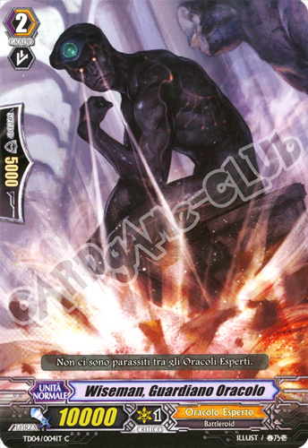 TD04-IT004 Wiseman, Guardiano Oracolo comune normale (IT) -NEAR MINT-