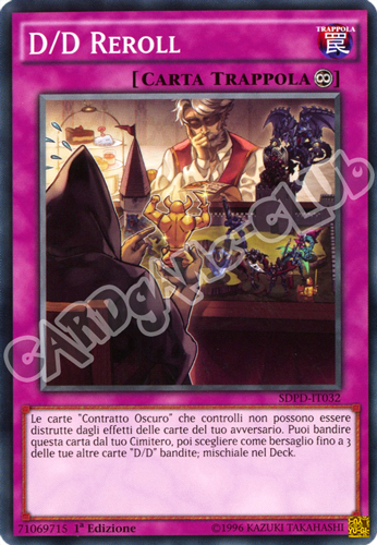 Dominazione Pendulum SDPD-IT032 D/D Reroll comune 1a edizione (IT) -NEAR MINT-