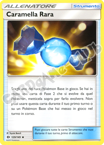 129 / 149 Caramella Rara non comune normale (IT) -NEAR MINT-