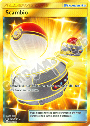 160 / 149 Scambio rara segreta foil (IT)  -GOOD-