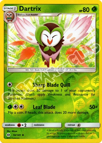 010 / 149 Dartrix non comune foil reverse (EN) -NEAR MINT-