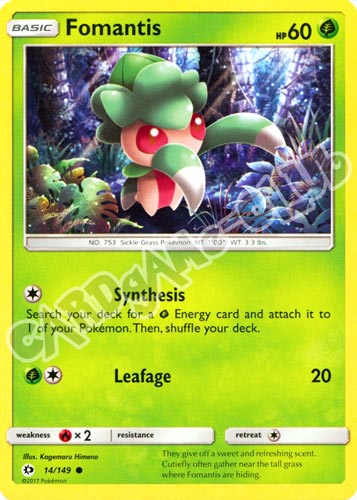014 / 149 Fomantis comune normale (EN) -NEAR MINT-