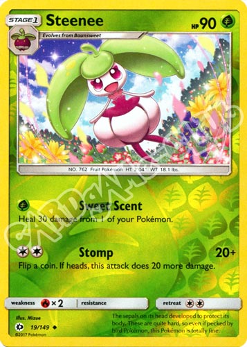 019 / 149 Steenee non comune foil reverse (EN) -NEAR MINT-