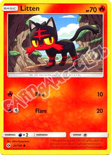 024 / 149 Litten comune normale (EN) -NEAR MINT-
