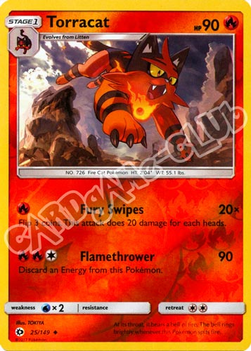025 / 149 Torracat non comune foil reverse (EN) -NEAR MINT-