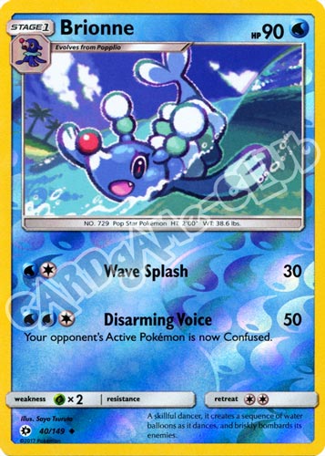 040 / 149 Brionne non comune foil reverse (EN) -NEAR MINT-