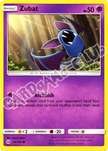 054 / 149 Zubat comune normale (EN) -NEAR MINT-