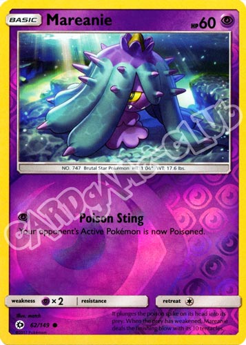 062 / 149 Mareanie comune foil reverse (EN) -NEAR MINT-