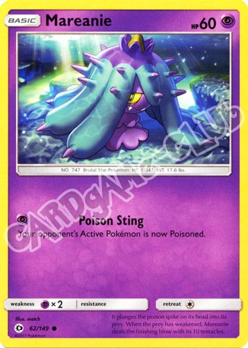 062 / 149 Mareanie comune normale (EN) -NEAR MINT-