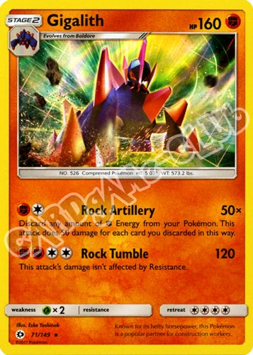 071 / 149 Gigalith rara foil (EN) -NEAR MINT-