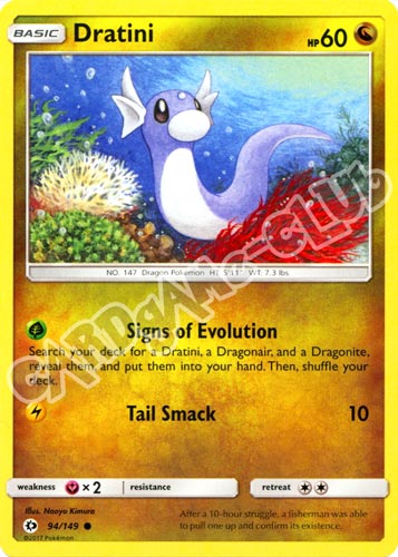 094 / 149 Dratini comune normale (EN) -NEAR MINT-