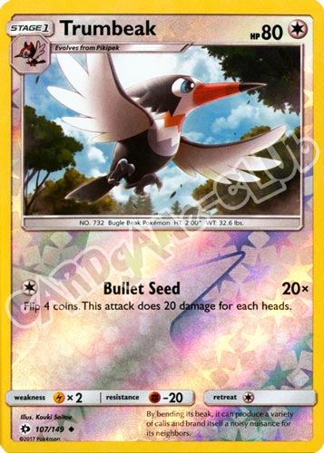 107 / 149 Trumbeak non comune foil reverse (EN) -NEAR MINT-