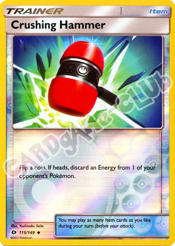 115 / 149 Crushing Hammer non comune foil reverse (EN) -NEAR MINT-