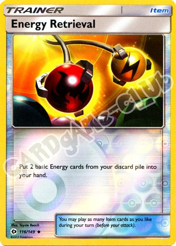 116 / 149 Energy Retrieval non comune foil reverse (EN) -NEAR MINT-