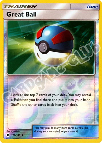 119 / 149 Great Ball non comune foil reverse (EN) -NEAR MINT-
