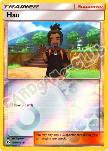 120 / 149 Hau non comune foil reverse (EN) -NEAR MINT-