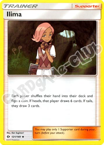 121 / 149 Ilima non comune normale (EN) -NEAR MINT-