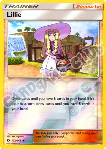 122 / 149 Lillie non comune foil reverse (EN) -NEAR MINT-