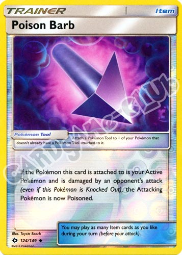 124 / 149 Poison Barb non comune foil reverse (EN) -NEAR MINT-