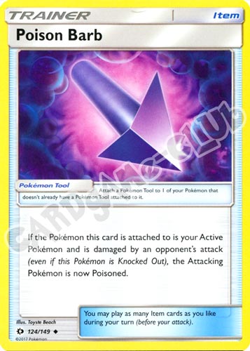 124 / 149 Poison Barb non comune normale (EN) -NEAR MINT-