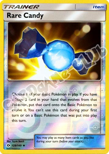 129 / 149 Rare Candy non comune foil reverse (EN) -NEAR MINT-