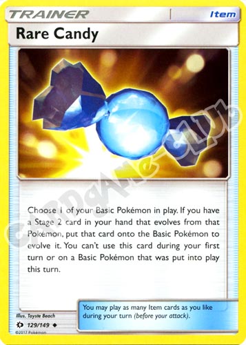 129 / 149 Rare Candy non comune normale (EN) -NEAR MINT-