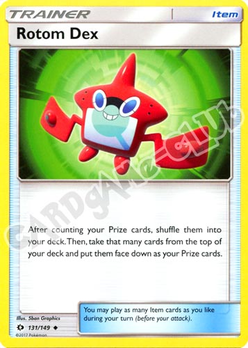 131 / 149 Rotom Dex non comune normale (EN) -NEAR MINT-