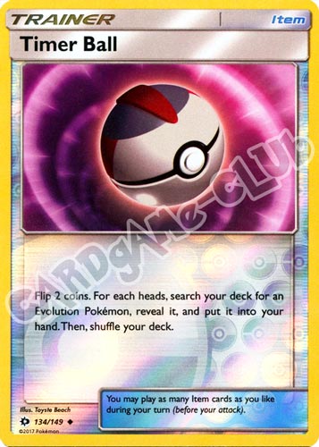 134 / 149 Timer Ball non comune foil reverse (EN) -NEAR MINT-