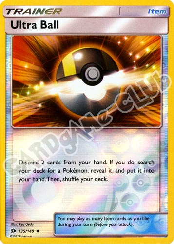 135 / 149 Ultra Ball non comune foil reverse (EN) -NEAR MINT-