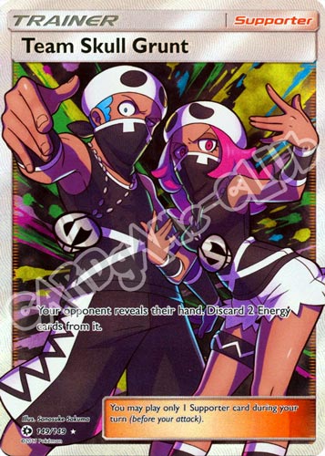 149 / 149 Team Skull Grunt rara segreta foil (EN) -NEAR MINT-