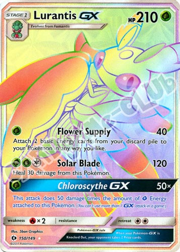 150 / 149 Lurantis rara segreta foil (EN) -NEAR MINT-