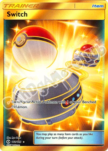 160 / 149 Switch rara segreta foil (EN) -NEAR MINT-