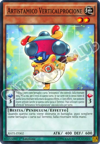 RATE-IT002 Artistamico Verticalprocione comune 1a Edizione (IT) -NEAR MINT-