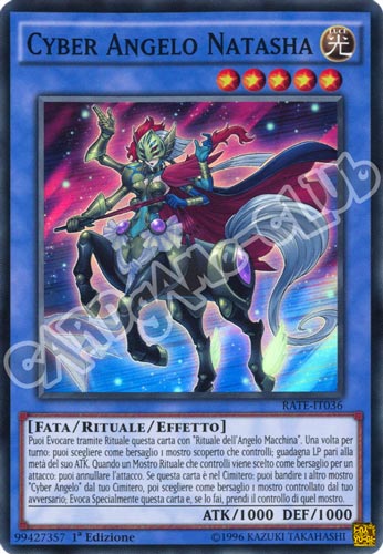 RATE-IT036 Cyber Angelo Natasha super rara 1a Edizione (IT) -NEAR MINT-
