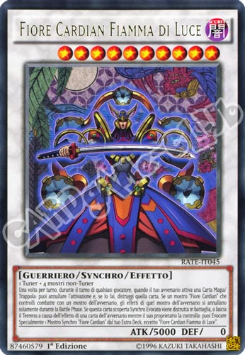 RATE-IT045 Fiore Cardian Fiamma di Luce rara 1a Edizione (IT) -NEAR MINT-