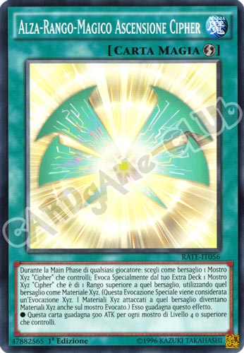 RATE-IT056 Alza-Rango-Magico Ascensione Cipher comune 1a Edizione (IT) -NEAR MINT-