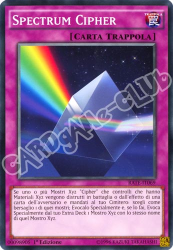 RATE-IT069 Spectrum Cipher comune 1a Edizione (IT) -NEAR MINT-
